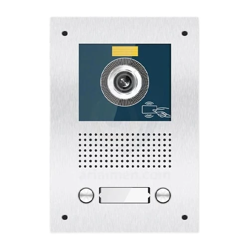 پنل آیفون تصویری 2 واحدی اف اف تکنولوژی سری UM-RF