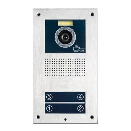 پنل آیفون تصویری 4 واحدی اف اف تکنولوژی سری UT-RF