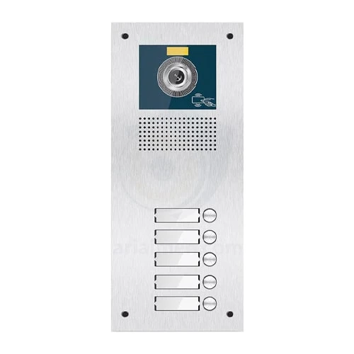 پنل آیفون تصویری 5 واحدی اف اف تکنولوژی سری UM-RF