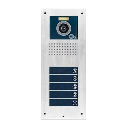 پنل آیفون تصویری 5 واحدی اف اف تکنولوژی سری UT-RF