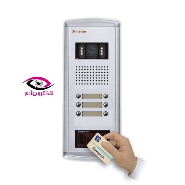 پنل آیفون تصویری 6 واحدی فراز کارتخوان سیماران VFECD/N