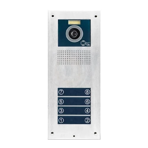 پنل آیفون تصویری 8 واحدی اف اف تکنولوژی سری UT-RF