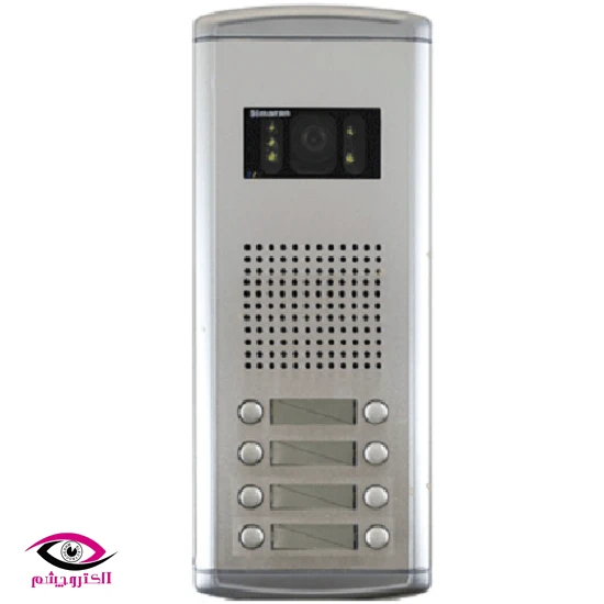 پنل آیفون تصویری 8 واحدی سوئیچردار،ارتباط داخلی،فراز سیماران مدل VFAC8D/D1 (بدون جعبه)