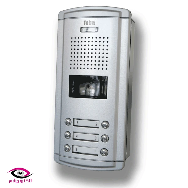 پنل آیفون تصویری تابا ثمین 1820 – شش واحدی