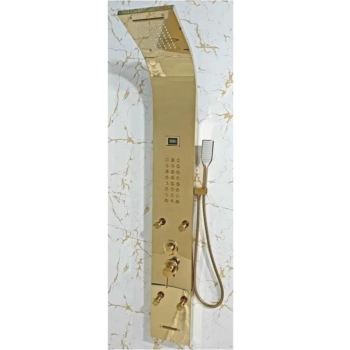 پنل دوش پنج حالته دماسنج دار زینو کد 007
