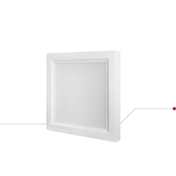 پنل سقفی مربع روکار 90 وات 60*60 مدل درفام التون رای