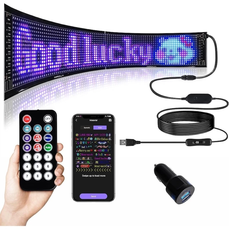 پنل ماتریکسی LED سایز ۱۳۳در۱۹ سانتی متر