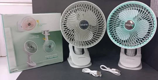 پنکه شارژی گیره دار 3 سرعته