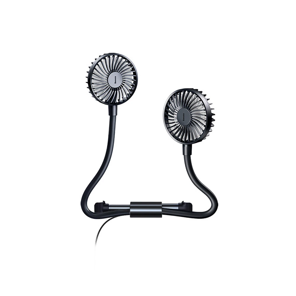 پنکه صندلی اتومبیل بیسوس Baseus Blustery Car Two-Headed Vehicle Fan CXJF-01