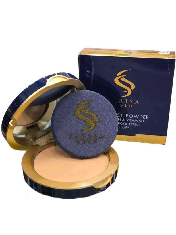 پنکک ساریسا گلد مدل کلاژن حاوی ویتامین Eو SPF15