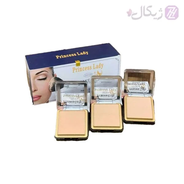 پنکک پرنسس لیدی گیاهی اورجینال در 3 رنگ Princess lady حجم 13 گرم
