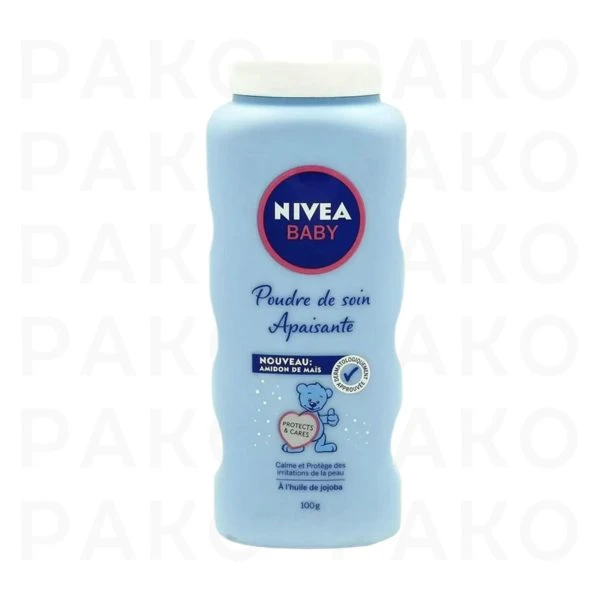 پودر بچه نیوا تسکین دهنده پوست و مراقبتی Nivea نیوا ۱۰۰ گرم