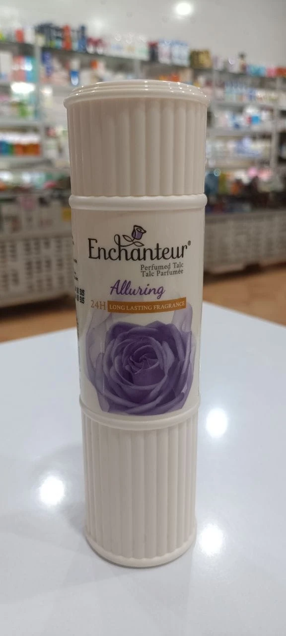 پودر تالک عطری بدن خوشبوکننده با رایحه فریبنده انشانتر Enchanteur