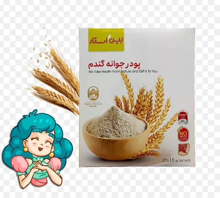 پودر جوانه گندم بین استار 375 گرمی
