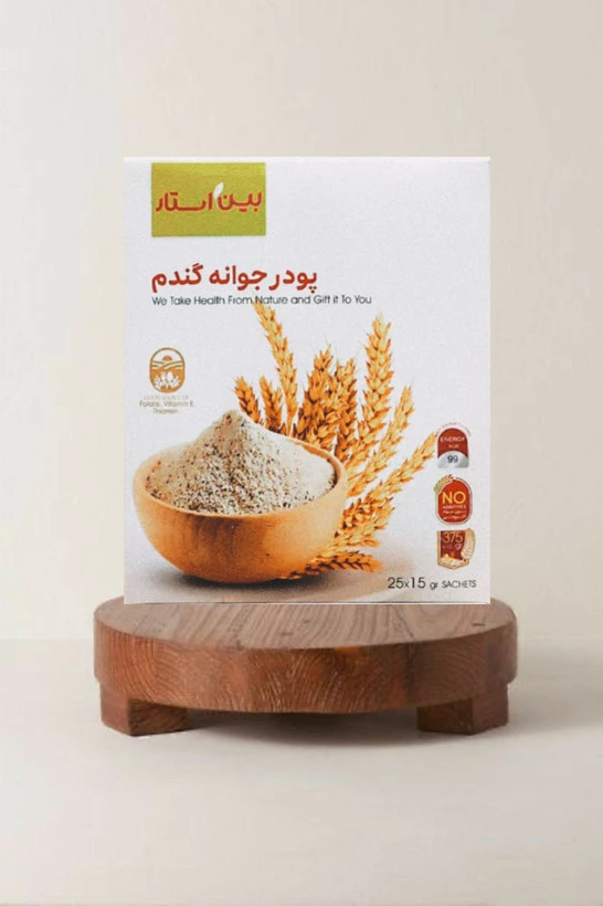 پودر جوانه گندم بین استار دکتر بیز حفظ سلامت عمومی و افزایش انرژی و...