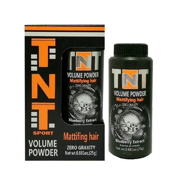 پودر حالت دهنده مو تی ان تی TNT حجم ۲5 گرم