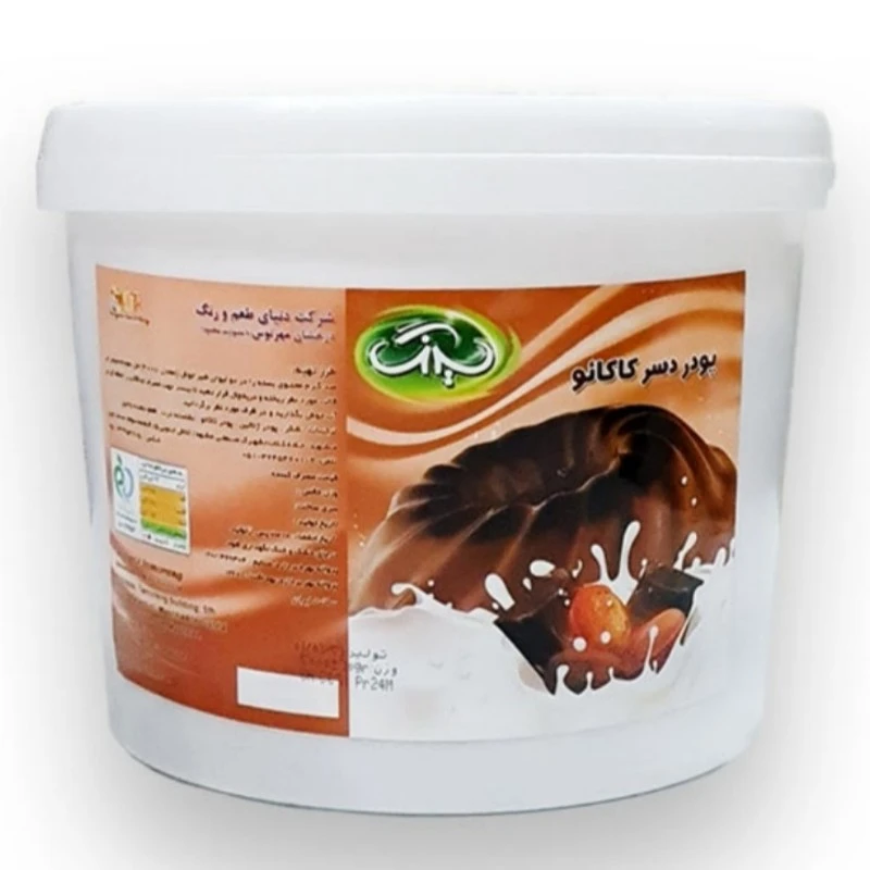 پودر دسر کاکائو 3 کیلویی شرکت نیلیگون