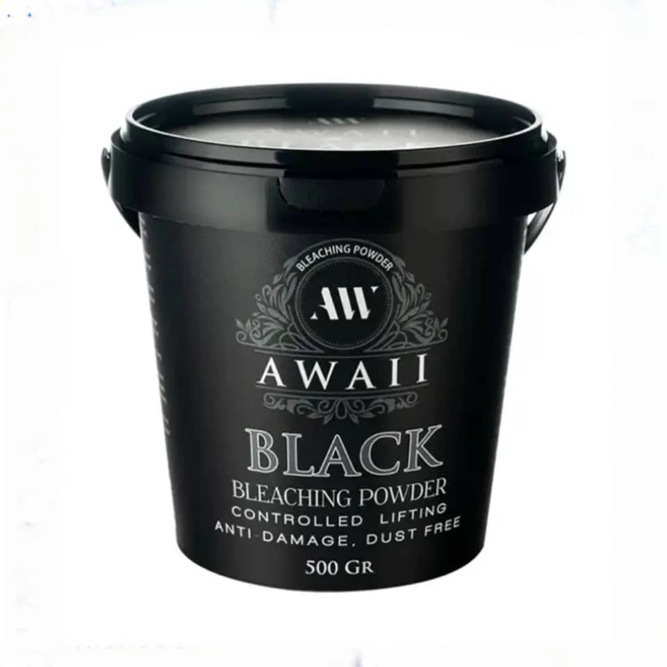 پودر دکلره مشکی ۵۰۰ گرم آوایی(black)