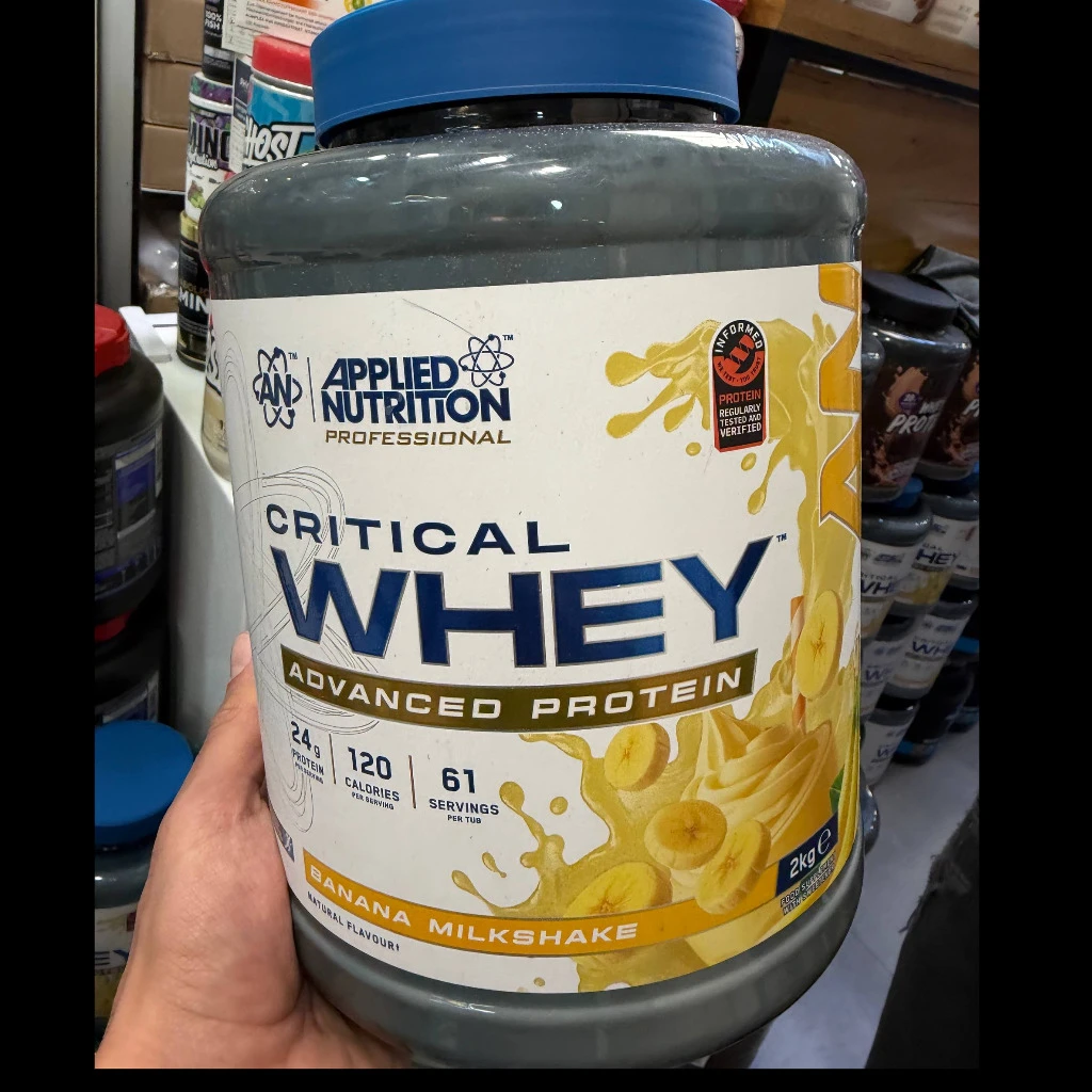 پودر پروتئین کریتیکال وی (Critical Whey Advanced Protein) – برند اپلاید نوتریشن (Applied Nutrition)