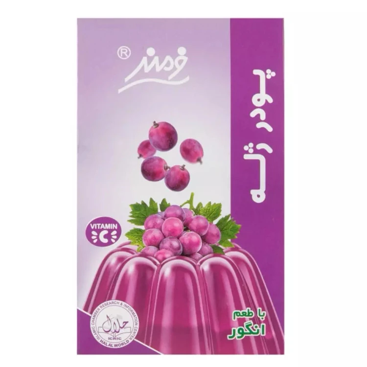 پودر ژله انگور فرمند 100 گرمی
