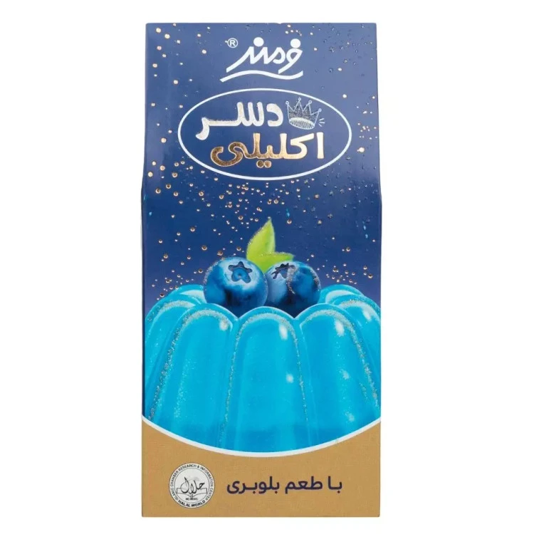 پودر ژله اکلیلی بلوبری فرمند 100 گرمی