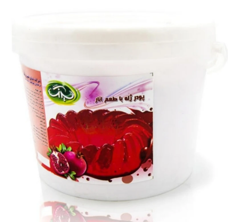 پودر ژله با طعم انار 3 کیلویی شرکت نیلیگون