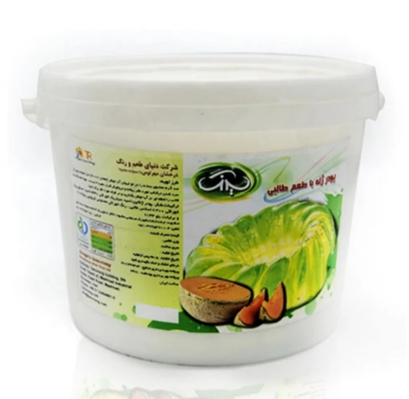 پودر ژله با طعم طالبی 3 کیلویی شرکت نیلیگون