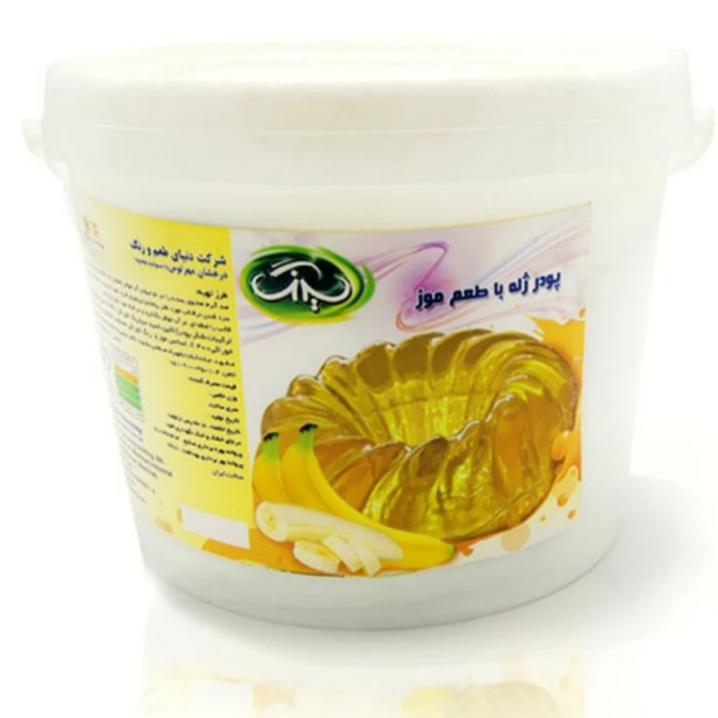پودر ژله با طعم موز 3 کیلویی شرکت نیلیگون
