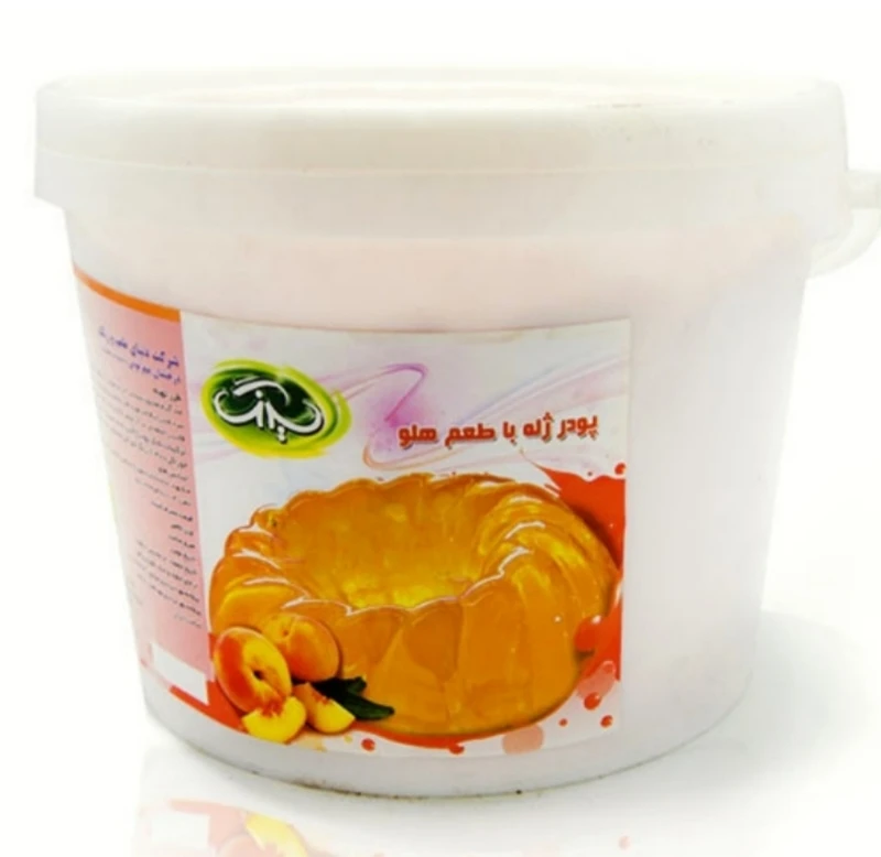 پودر ژله با طعم هلو 3 کیلویی شرکت نیلیگون