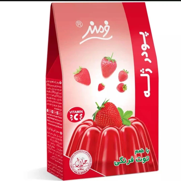 پودر ژله توت فرنگی فرمند 100 گرمی