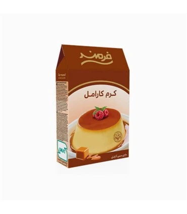 پودر کرم کارامل 70 گرم فرمند