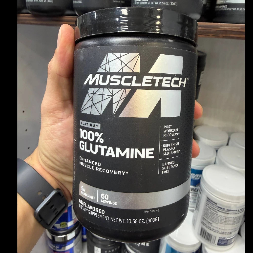 پودر گلوتامین پلاتینیوم 100٪ ماسل تک (MuscleTech Platinum 100% Glutamine)
