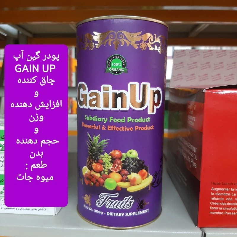 پودر گین آپ با طعم میوه جات
