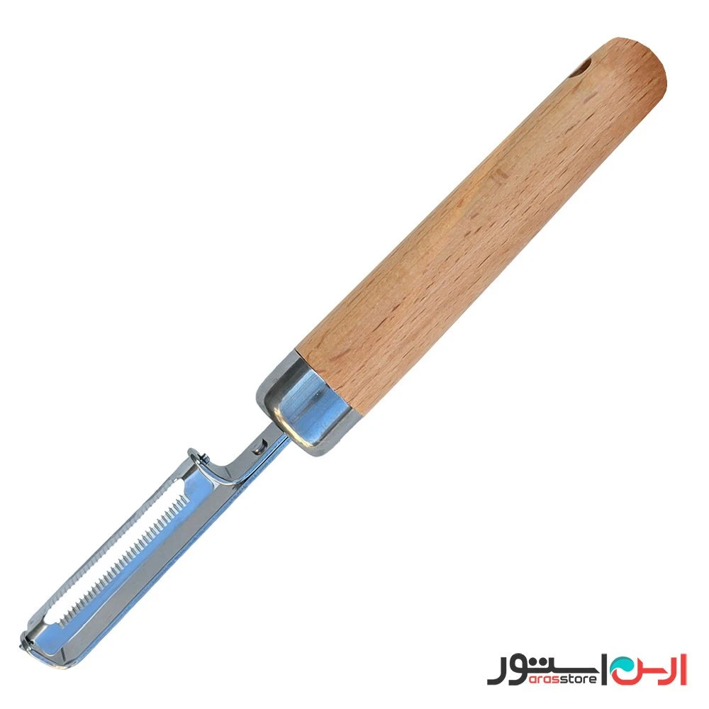 پوست کن قلمی دسته چوبی شنگیا