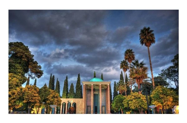 پوستر آرامگاه سعدی (طرح1)