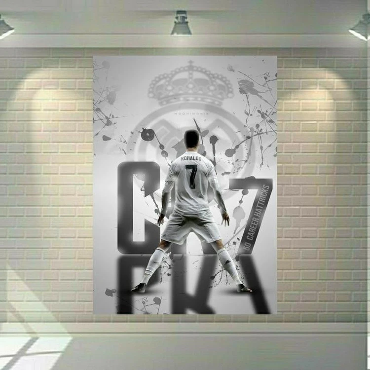 پوستر دیواری طرح cr7 رونالدو