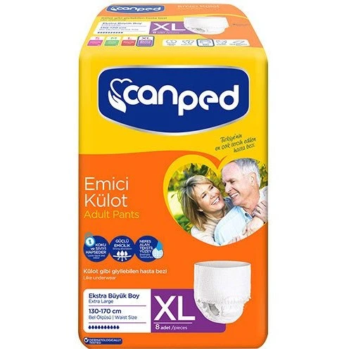 پوشینه شورتی بزرگسالان جان پد سایز XL از {{model.count}}