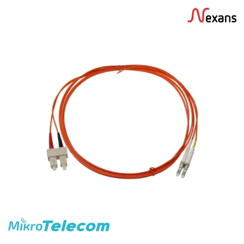 پچ کورد فیبر نوری نگزنس 2 متری LC-LC MM DX