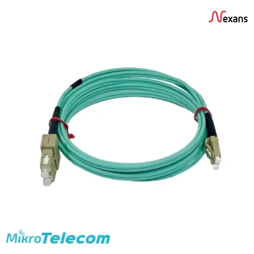 پچ کورد فیبر نوری نگزنس 3 متری LC-LC OM3