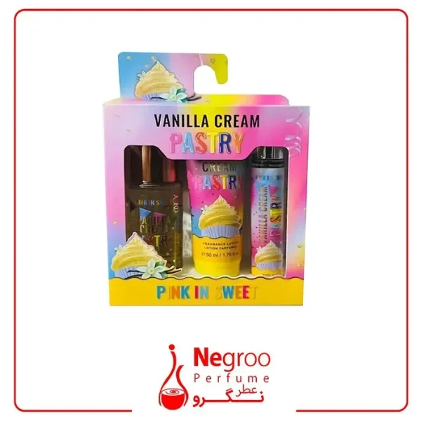 پک 3 عددی عطر قلمی ،بادی میست و لوسیون بدن PINK IN SWEET