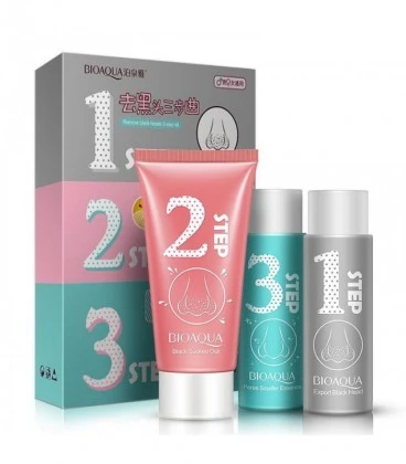 پک 3 مرحله ای ماسک بینی تیوپی BIOAQUABIOAQUA Nose Mask