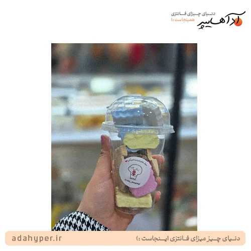 پک 50 گرمی بستنی خشک