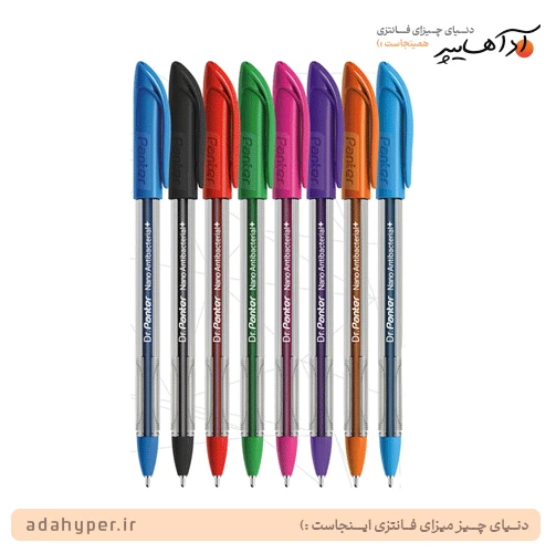 پک 8 رنگ خودکار دکتر پنتر
