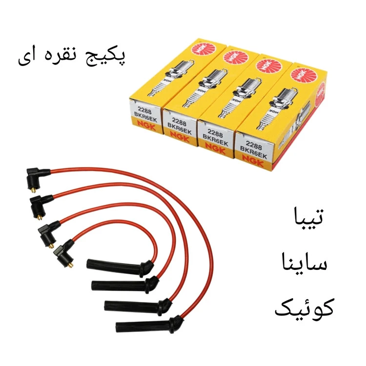 پک تقویت خودرو تیبا ، کوئیک ، ساینا ( پکیج نقره ای )