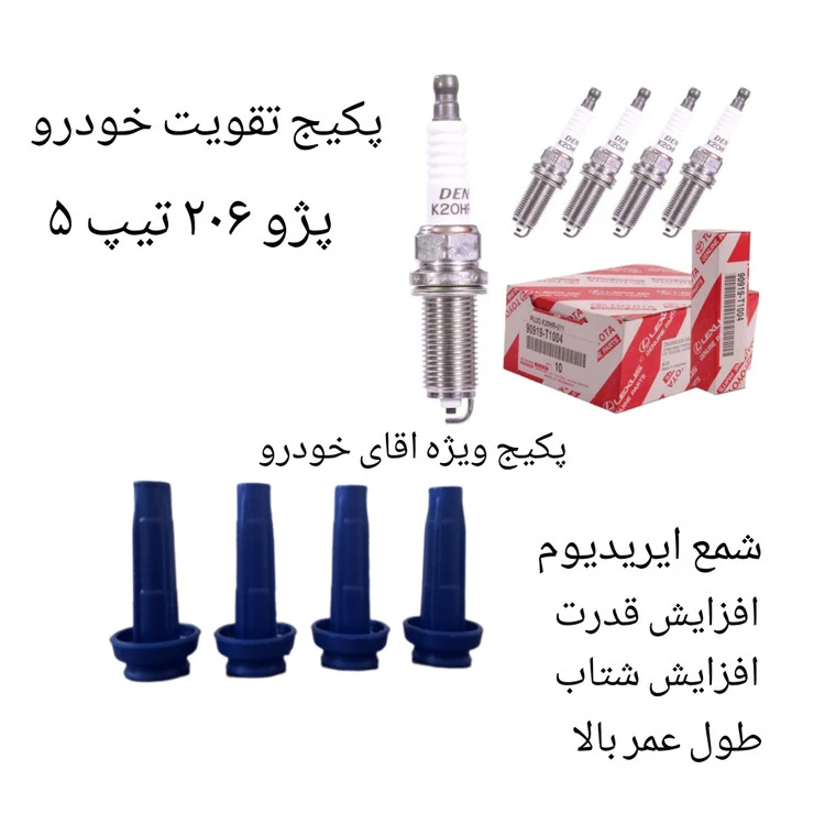 پک تقویت خودرو پژو ۲۰۶ تیپ ۵ و 6 ( پکیج ویژه اقای خودرو)
