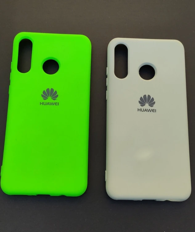 پک دو عددی کاور سیلیکونی هوآوی P30 Lite | رنگ طوسی و سبز به قیمت یک عدد