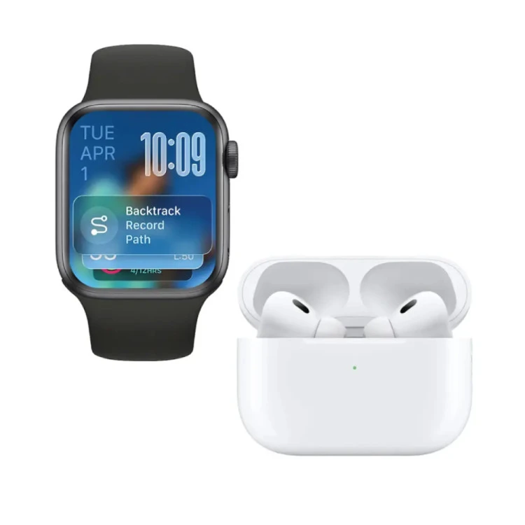 پک ساعت هوشمند Ultimate 41 و هندزفری بلوتوثی Earbuds Pro 2 گرین لاین با بیمه سامان