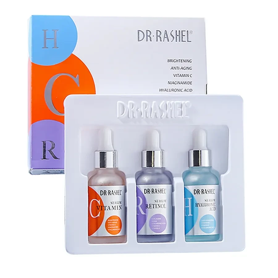 پک سرم دکتر راشل سه عددیVC , Retionl , Hyaluronic Acid