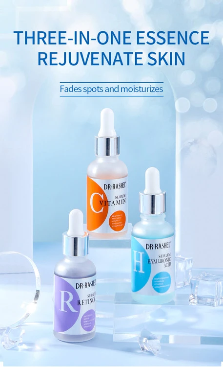 پک سرم های صورت ( پک 3 تایی ) دکترراشل حجم3‌×30 (90میل) DR(ارسال رایگان)