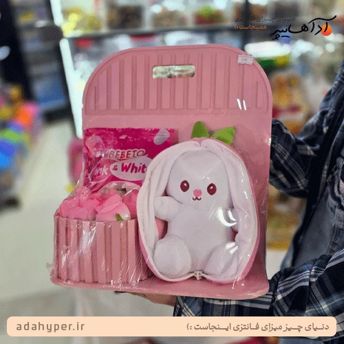 پک عروسک و خوراکی و گل برای هدیه روز دختر
